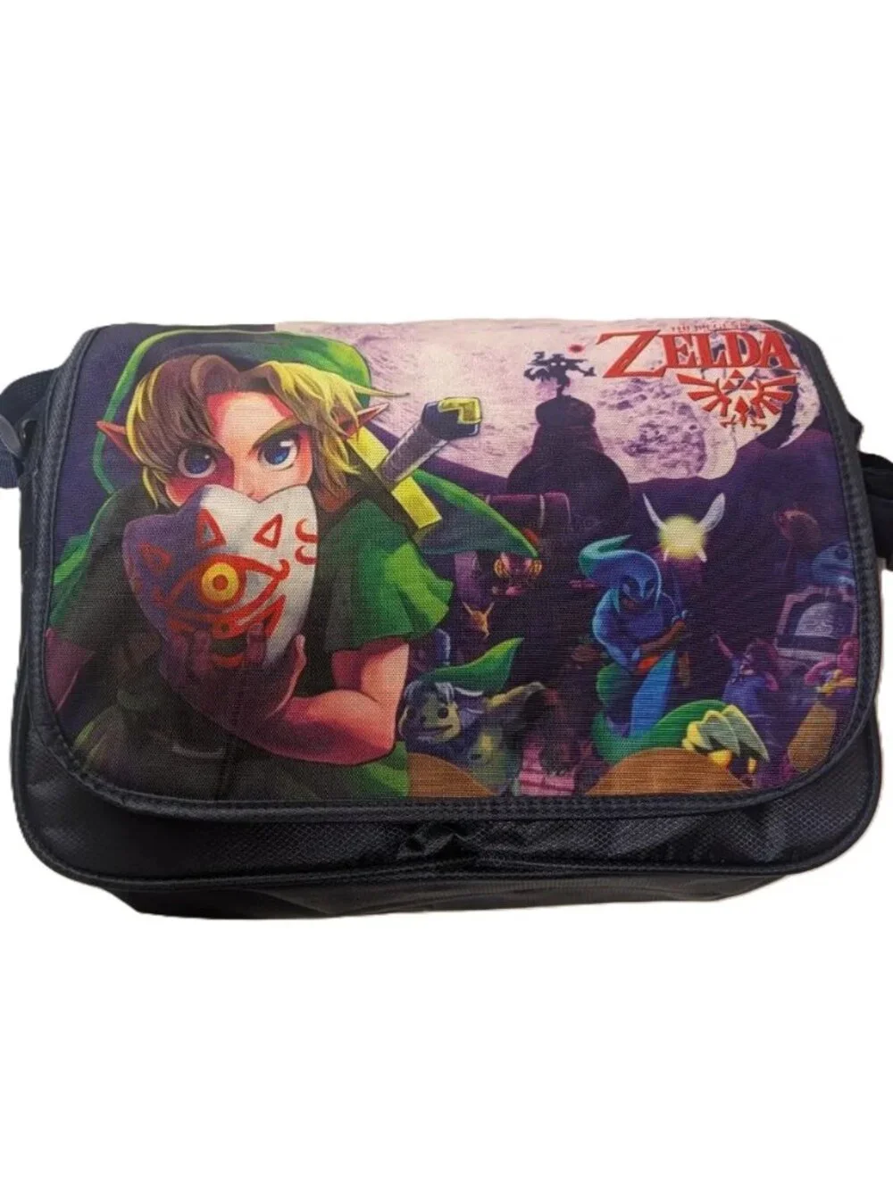 Zelda Messenger Bag Link Mask Crossbody Gaming Shoulder Bag